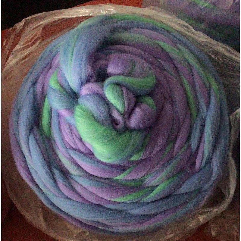 Felting Wool Fiber - Manufacturer - Mixed Color Natural Animal Needlework Felting