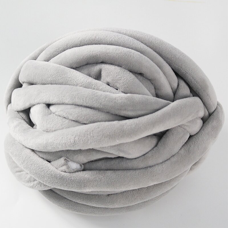 Acrylic Tube Yarn - Manufacturer - 3cm Bulky Roving Velvet Washable Arm Knitting