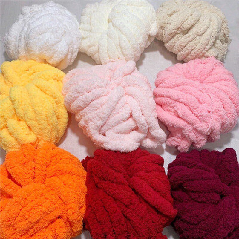 Polyester Wool Yarn - Manufacturer - 250g Thick Scarf Slipper Chunky Crochet