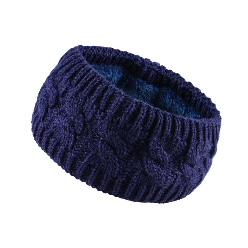 Knit Headband - Manufacturer - Women's Winter Thick Fleece Lined Ear Warmers