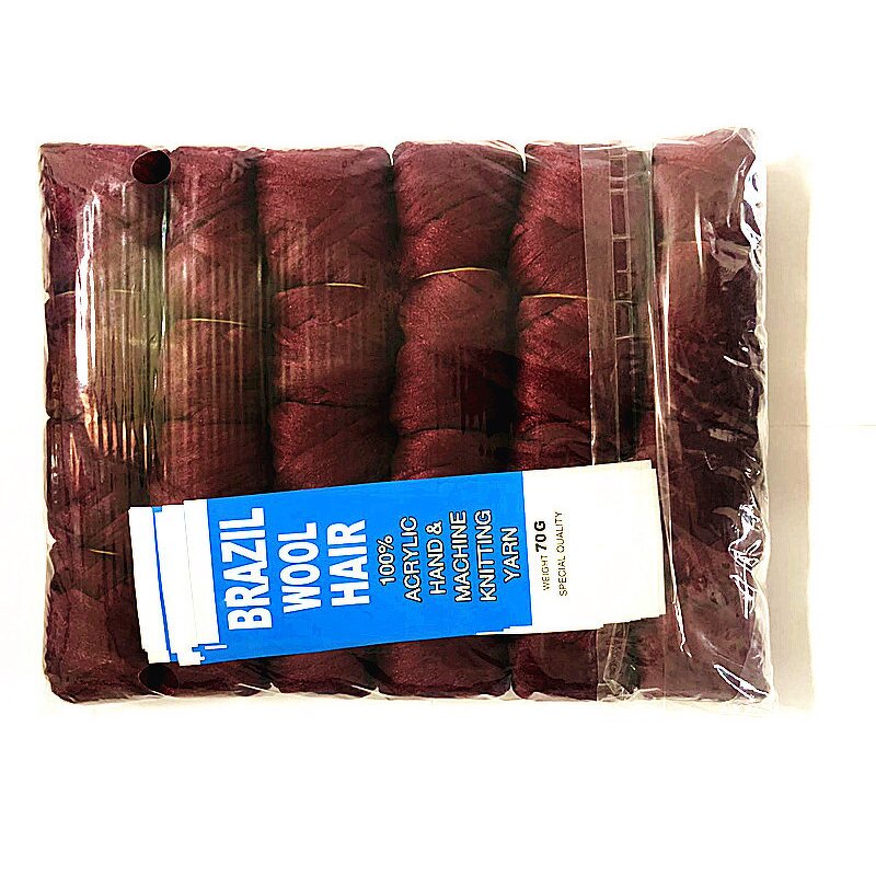 Acrylic Braid Yarn - Manufacturer - Colorful African Hair Crochet Brazilian Wool