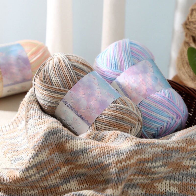 Milk Cotton Yarn - Manufacturer - 4 Ply Wholesale Crochet Yarn for Beginners