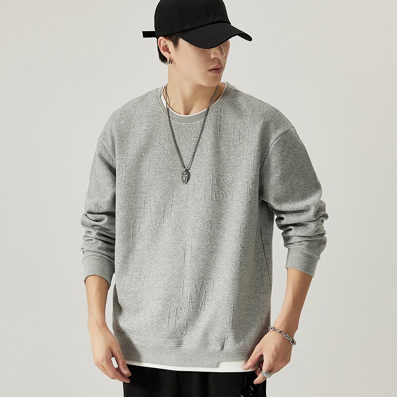 Men's Long Sleeve - Manufacturer - Fashion Brand Loose Casual Woven Winter