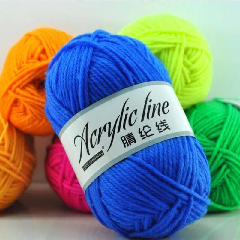 4 Ply Acrylic Yarn - Manufacturer - OEM Soft Recycled Dyed Crochet Knitting