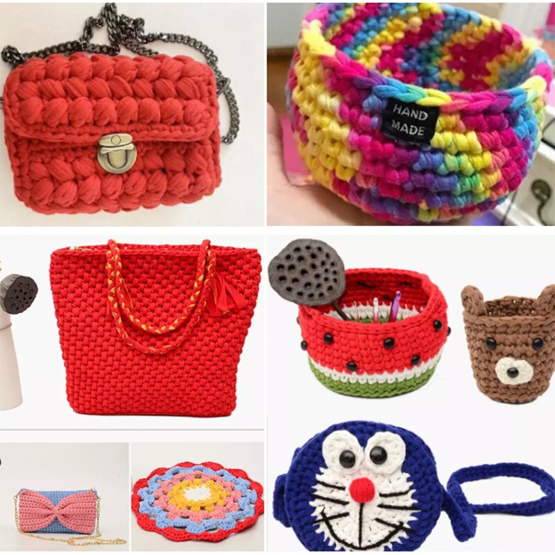 T-shirt Yarn - Manufacturer - Wholesale Solid Color Hand Knitting Crochet Yarn