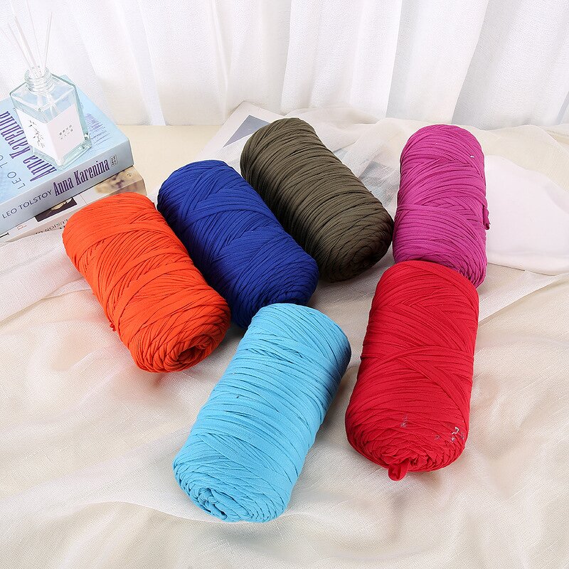 Polyester Yarn Roll - Manufacturer - 2025 120m Big Roll Knitting T-Shirts Crochet
