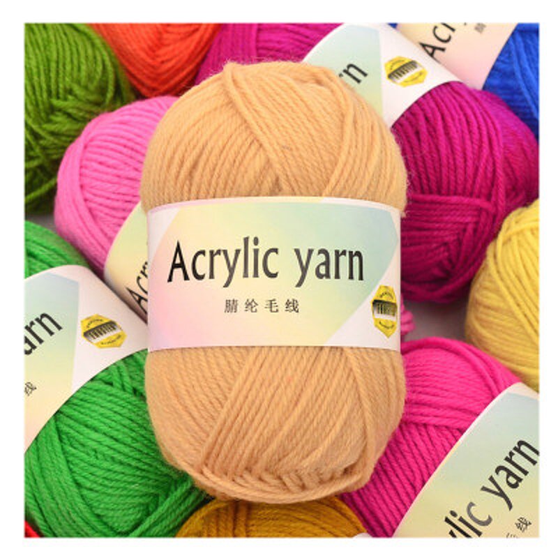 4 Ply Acrylic Yarn - Manufacturer - Factory Supply Hand Making Crochet Wholesale