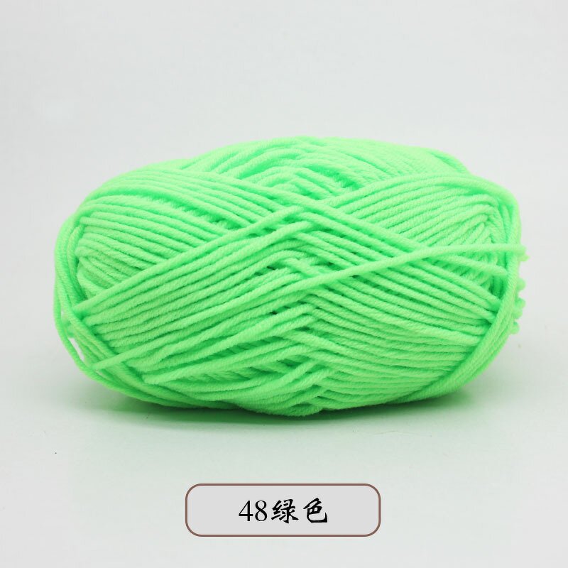 Milk Cotton Yarn - Manufacturer - 50g 5ply Wholesale Dyed Hand Knitting Crochet