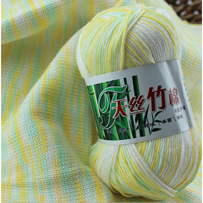 Bamboo Cotton Yarn - Manufacturer - 50g Blended Super Soft Hand Knitting Wholesale