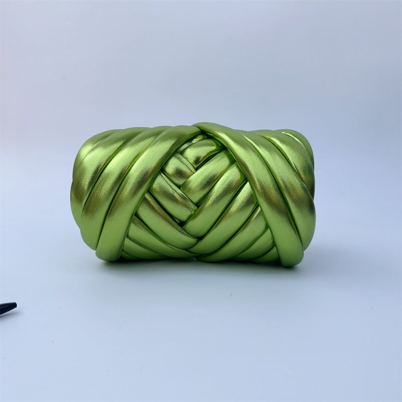 Metallic Tube Yarn - Manufacturer - 3CM Super Chunky Recycled Dyed Crochet