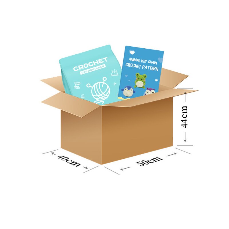 Crochet Starter Kit - Manufacturer - Beginner's Yarn DIY Knitting Adults Kids