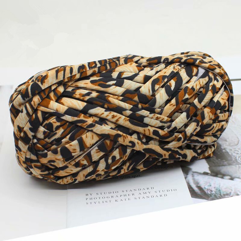 T-shirt Yarn - Manufacturer - Dyed Colorful Blended Gradient Crochet Bag DIY