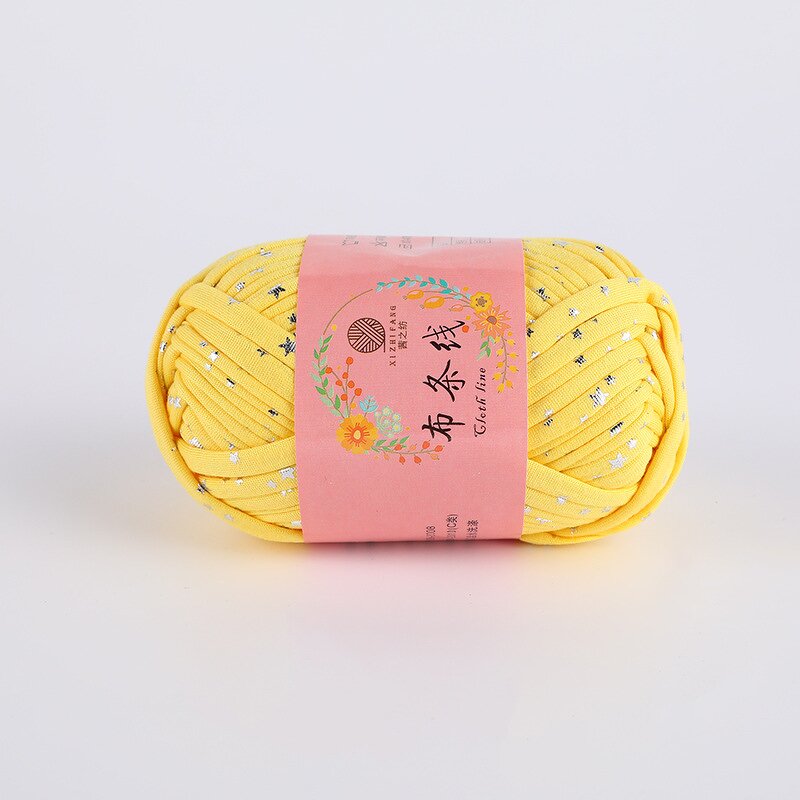 T-shirt Yarn - Manufacturer - 100g Chunky Polyester Recycled Dyed Jumbo Tube