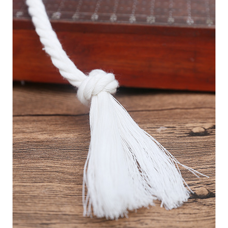 Cotton Rope - Manufacturer - 3mm Natural White Twisted Macrame Cord DIY