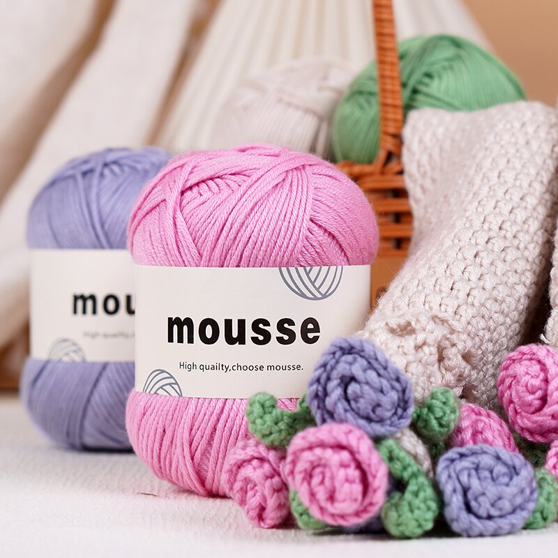 Acrylic Yarn - Manufacturer - 100g Wholesale Mixed Color Crochet Knitting Bulk