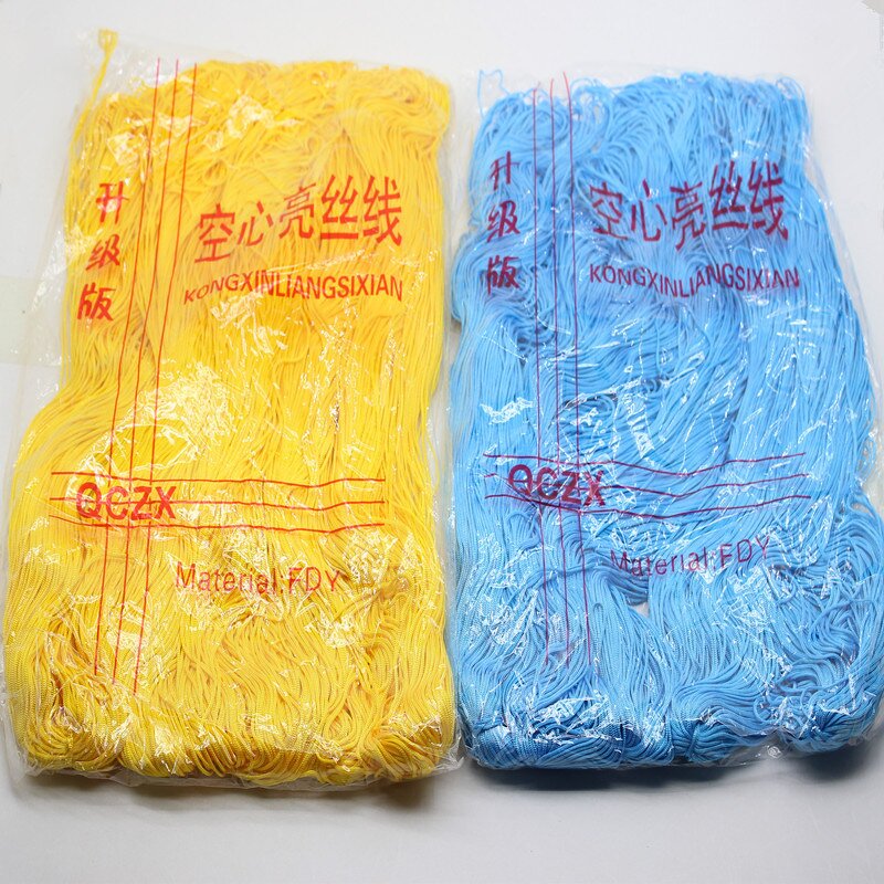 Hollow Ice Silk Yarn - Manufacturer - OEM 100% Nylon Upgrade Bright Silk Crochet