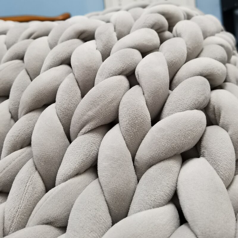 Chunky Knotted Yarn - Manufacturer - Super Soft Braided Crochet Vegan Cozy