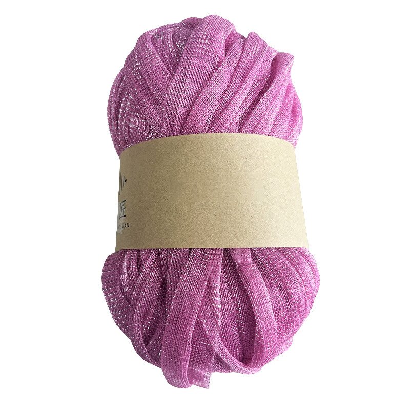 T-Shirt Yarn - Manufacturer - Woven Bag Recycled Cotton Glitter Dyed Fancy