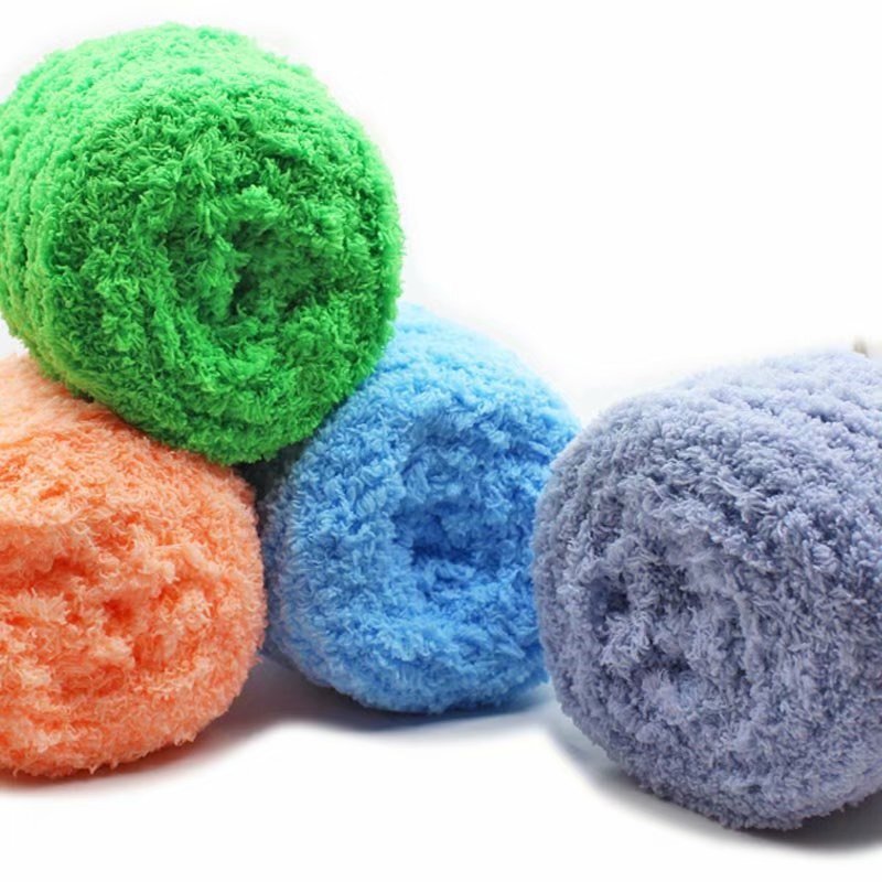 Coral Fleece Yarn - Manufacturer - Fancy DIY Scarf Hat Crochet Wholesale Knitting