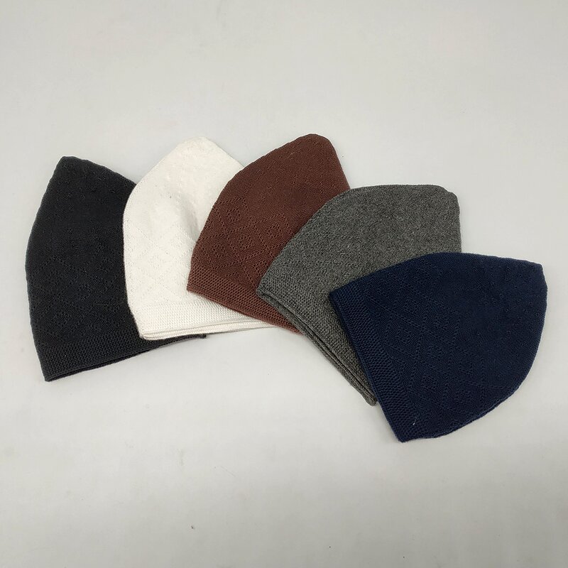 Muslim Skull Kufi - Manufacturer - Elastic Prayer Beanie Hat for Men Wholesale