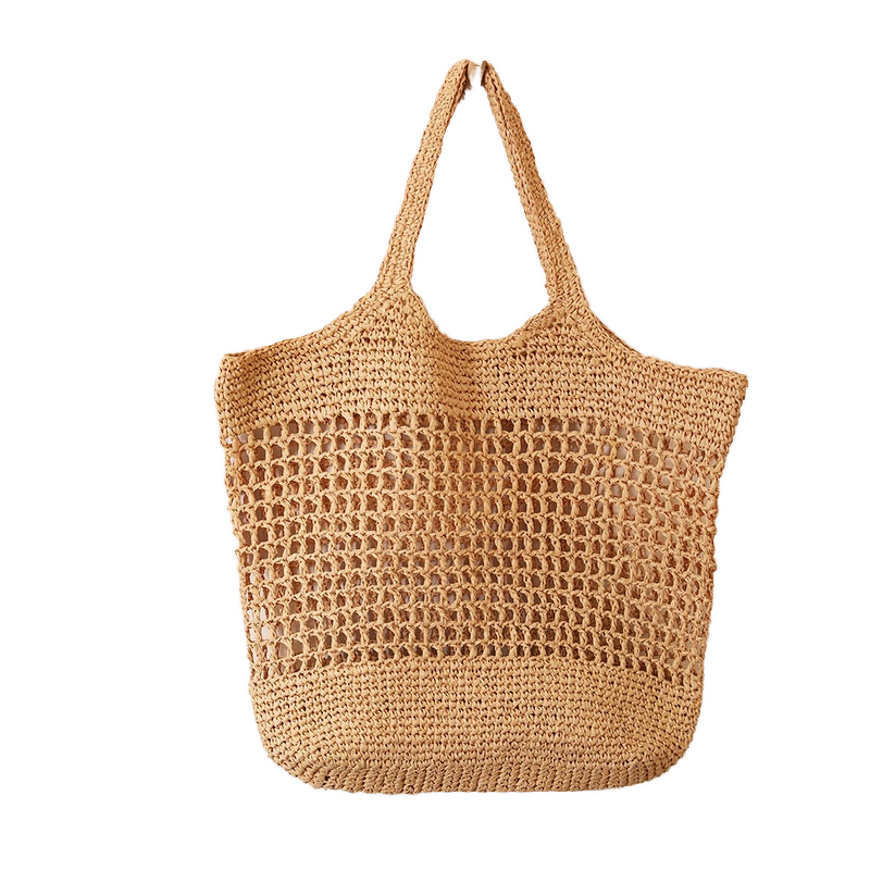 Straw Tote Bag - Manufacturer - French Style Large Capacity Hollow Beach