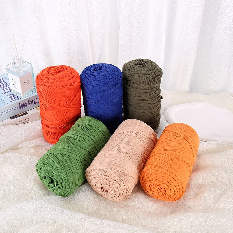 Polyester Yarn Roll - Manufacturer - 2025 120m Big Roll Knitting T-Shirts Crochet