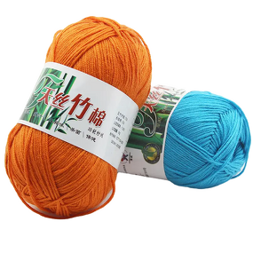 Bamboo Cotton Yarn - Manufacturer - Super Soft Blended Free Sample Factory Price