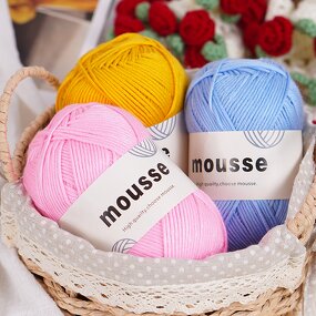 Acrylic Yarn - Manufacturer - 100g Wholesale Mixed Color Crochet Knitting Bulk