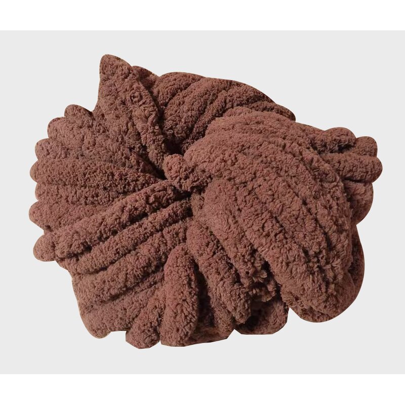 Chunky Chenille Yarn - Manufacturer - Hand Knitting Weaving Blanket Ready to Ship
