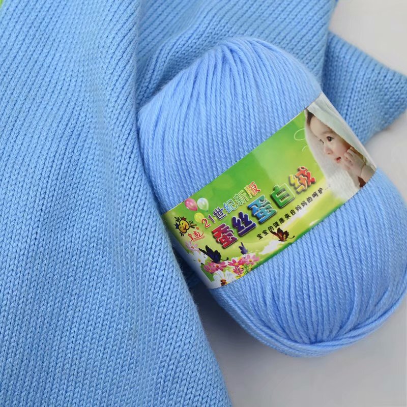 6 Ply Milk Yarn - Manufacturer - OEM Labels Soft Blended Baby Sweater Knitting