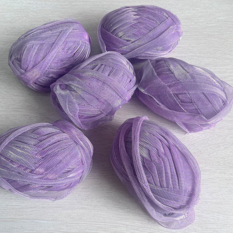 T-Shirt Yarn - Manufacturer - Woven Bag Recycled Cotton Glitter Dyed Fancy