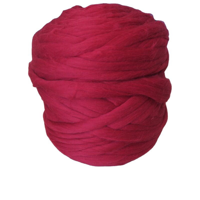 Merino Wool Yarn - Manufacturer - Big Chunky Eco-Friendly Arm Knitting Blanket