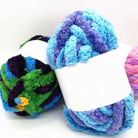 Polyester Chenille Yarn - Manufacturer - High Tenacity Multi-Dyeing Blanket Weaving