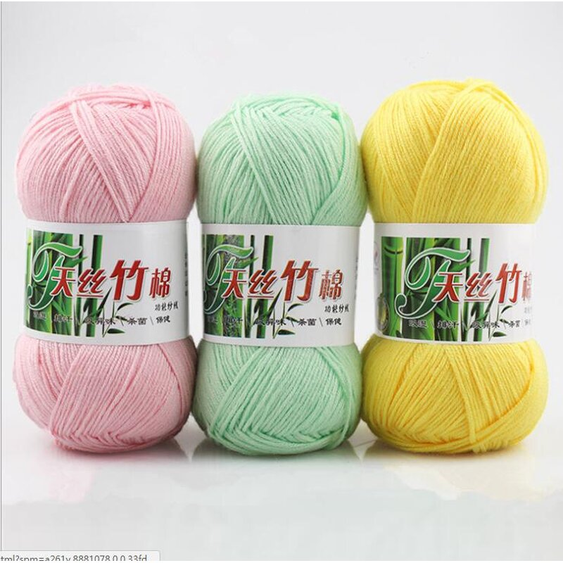 Bamboo Cotton Yarn - Manufacturer - Super Soft Blended Free Sample Factory Price