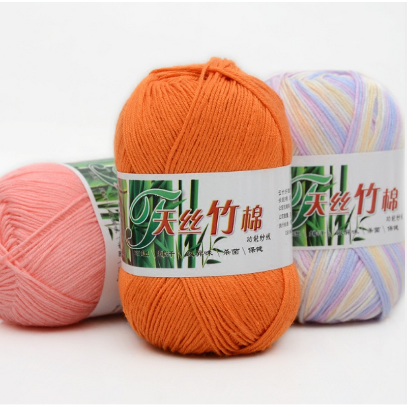 Bamboo Charcoal Yarn - Manufacturer - Natural Cotton Anti-Pilling Baby Sewing