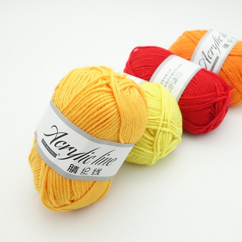 4 Ply Acrylic Yarn - Manufacturer - Factory Supply Hand Making Crochet Wholesale