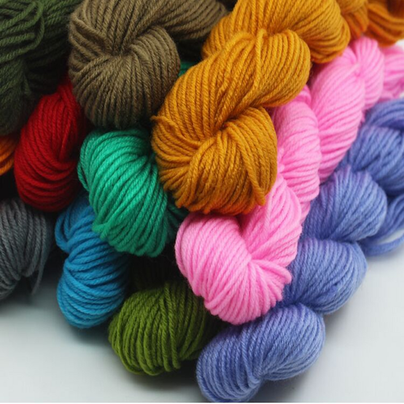 Acrylic Yarn - Manufacturer - 100% Pure for Handknitting and Crochet DIY