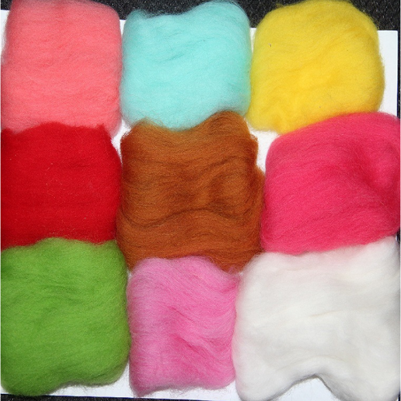 Merino Wool Yarn - Manufacturer - Super Soft Chunky Bulky Roving Dyed Fancy