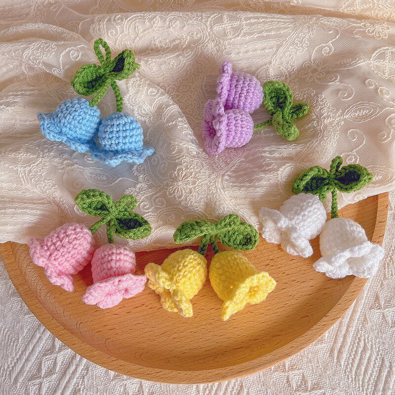 Crochet Artificial Flower - Manufacturer - Customizable Cute Wool Yarn Knit