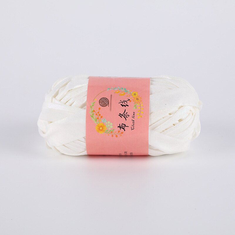 T-Shirt Yarn - Manufacturer - 100% Polyester Recycled Metallic Crochet Bag