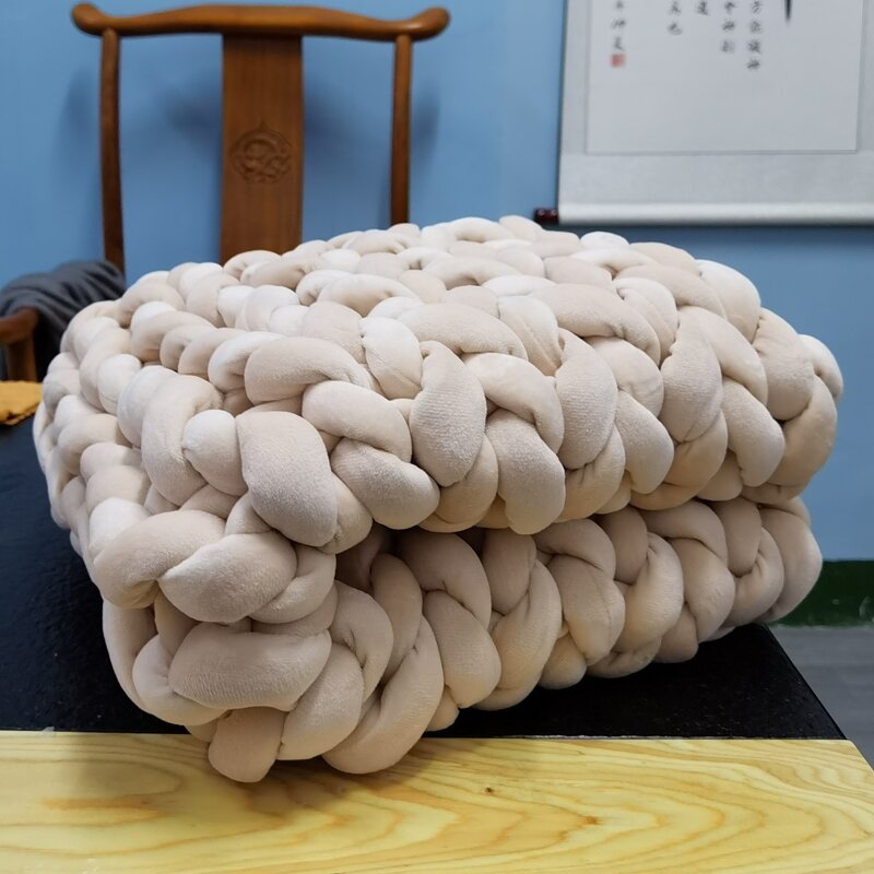 Chunky Knotted Yarn - Manufacturer - Super Soft Braided Crochet Vegan Cozy