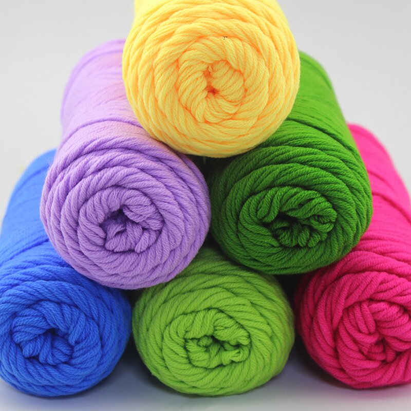 8ply Acrylic Yarn - Manufacturer - 100g Blended Wholesale Hand Knitting Yarn