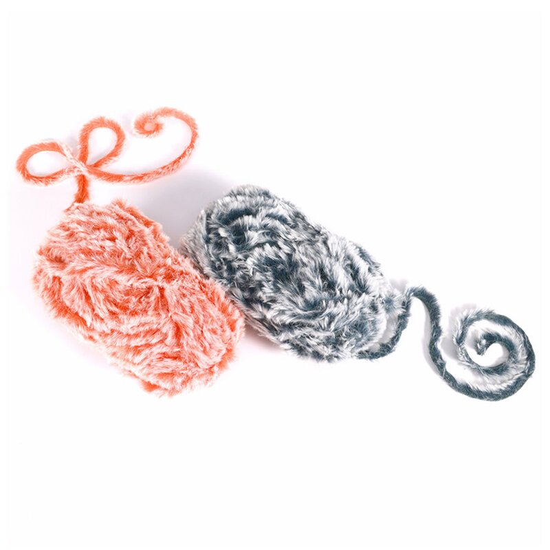 Imitation Mink Yarn - Manufacturer - 100% Polyester Hand Knitting Stick Needle