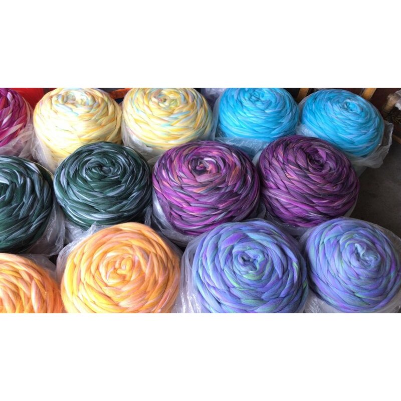 Felting Wool Fiber - Manufacturer - Mixed Color Natural Animal Needlework Felting