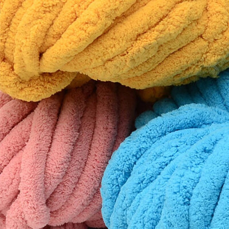 2cm Chenille Yarn - Manufacturer - Super Soft Chunky Blanket Scarves Decoration