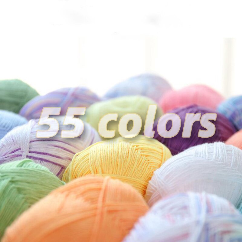 Bamboo Cotton Yarn - Manufacturer - 100% Organic 4ply 6ply 32s 40s Baby Knitting