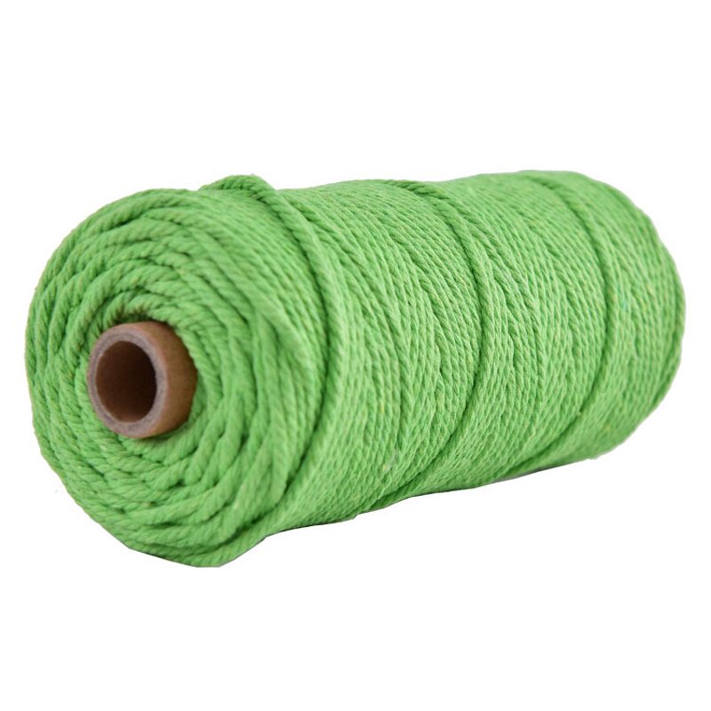 Macrame Cord - Manufacturer - 100% Cotton Rayon Blended 2mm-5mm Sizes Wholesale