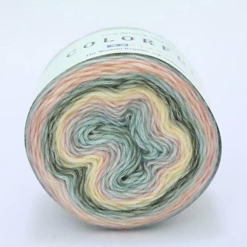 Gradient Cake Yarn - Manufacturer - Cotton Blended Fancy Crochet Sweater Hat