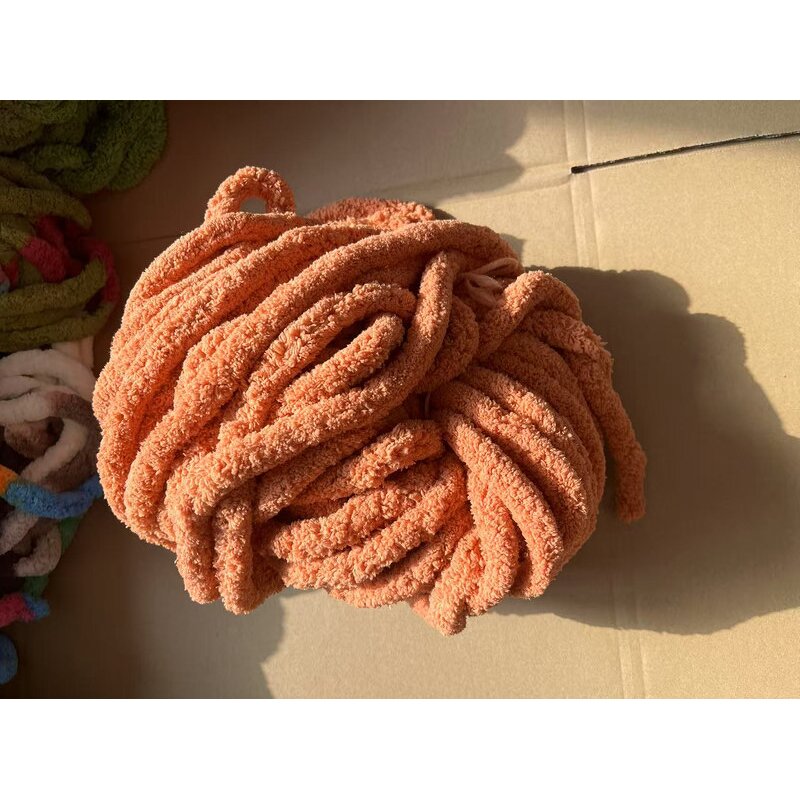 Chunky Chenille Yarn - Manufacturer - Hand Knitting Weaving Blanket Ready to Ship