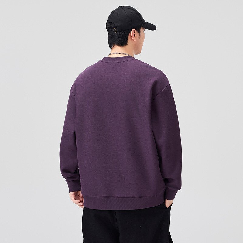 Men's Sweatshirt - Manufacturer - Spring Autumn Heavy Neck American Stitching